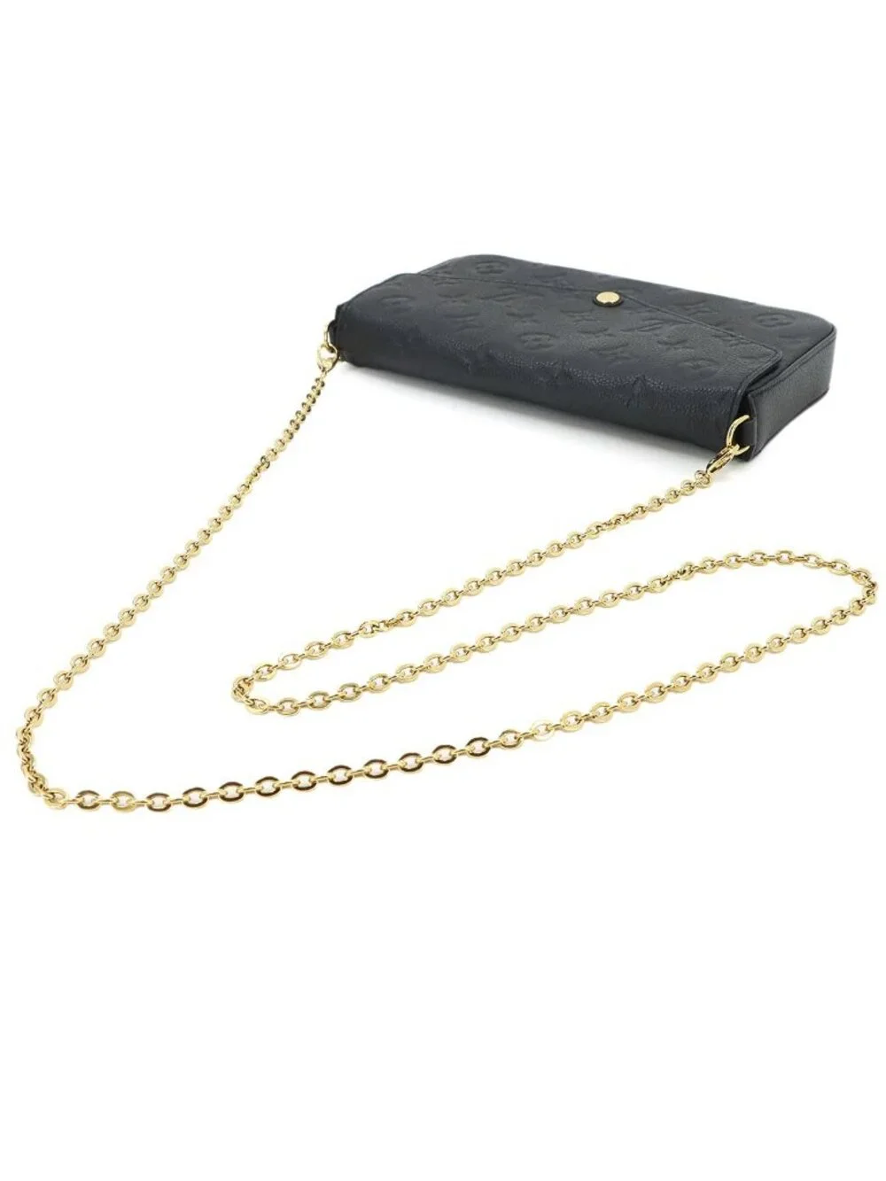 Louis Vuitton Monogram Empreinte Pochette Felicie Chain Wallet Leather Shoulder
